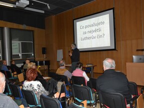 Lecture on Martin Luther, 2017